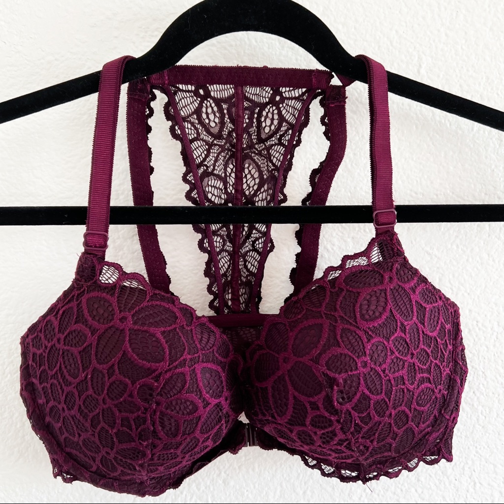 Victoria Secret Racerback Front Closure Bra
